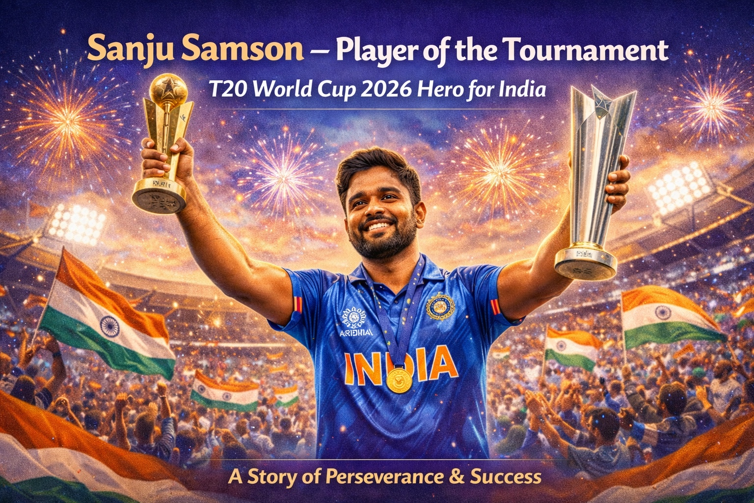 🏏 Sanju Samson – The Star of the T20 World Cup 2026